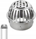 Osłona rynny ze stali nierdzewnej 304 - 103-123mm