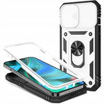 NALIA Military Case do iPhone 13 Pro - pancerny pokrowiec z ramką 360°