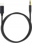 VIEVRE Kabel Aux Lightning 1 m - do iPhone'a, czarny