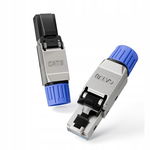 VCELINK Toolless Wtyczka RJ45 Cat8 - Beznarzędziowe Złącze Ethernet