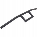 USTPO Kierownica Motocyklowa 22 mm - Cafe Racer Box Style - Czarna Stalowa
