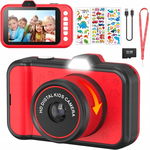 Uleway Aparat dziecięcy 48 MP z wyświetlaczem 3,5", obiektyw 360°, 32GB