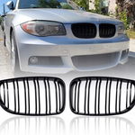TOPTHAN Grill Chłodnicy BMW E81-E88 Czarny Połysk Styl M Performance