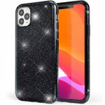 NALIA Glitter etui do iPhone 11 Pro Czarne, brokatowe, smukłe i wytrzymałe