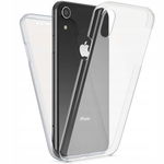 NALIA Full Body Case - etui ochronne 360° kompatybilne z iPhone XR, clear