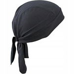 BXT Czapka kolarska bandana sportowa szybkoschnąca czarna 3 w 1