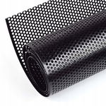 AggAuto Aluminiowa Kratka Samochodowa 40x13'' Siatka Ochronna 4 mm, Czarna