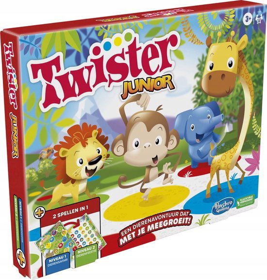 Twister Junior - Gra planszowa - Hasbro Gaming Classic