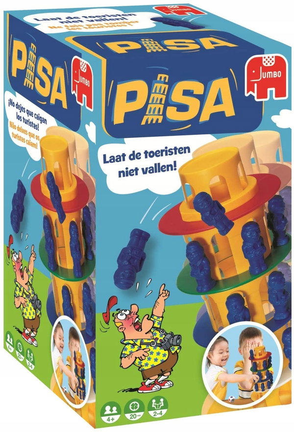 Gra zręcznościowa Disney Jumbo Spiele 00108" The Tower of Pisa Game,