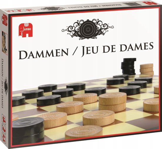Jumbo Checkers - gra w warcaby 10x10 8710126122006