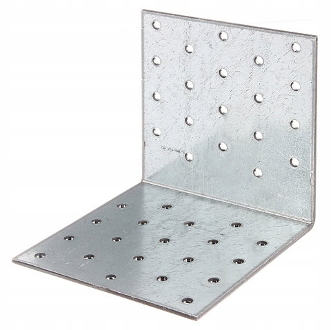 Łącznik płytkowy ocynk 100x100x100 mm ALBERTS 6 sztuk