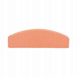 Polerka do rąk do paznokci półksiężyc (łódka) pomarańczowy 20 sztuk