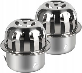 Łapacz liści rynna dachowa ze stali nierdzewnej, 2 sztuki, 100 mm