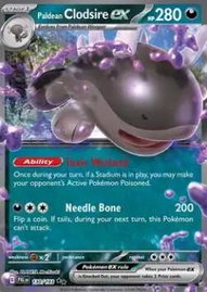 Karta Pokemon Paldean Clodsire ex (PAL 130)