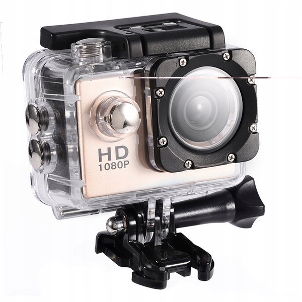 KAMERA SPORTOWA HD 1080P WODOODPORNA USB