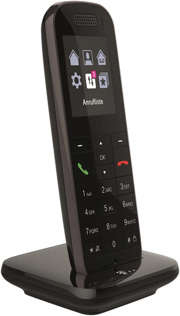 Telefon bezprzewodowy Telekom B07T47KWVN stacjonarny pamięć do 100 numerów