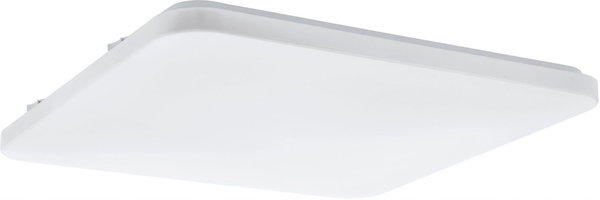 Lampa Plafon kwadratowy Eglo 53 x 53 cm biały LED energooszczędna 3000K 5W