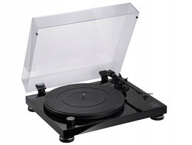 Gramofon Audio Technica AT-LPW50PB mata przeciwwaga redukcja kabel RCA-RCA