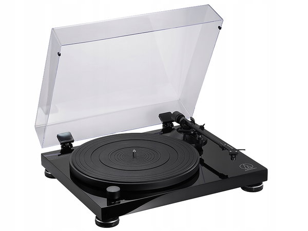 Gramofon Audio Technica AT-LPW50PB mata przeciwwaga redukcja kabel RCA-RCA