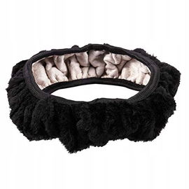 Puszysty Futerkowy Pokrowiec Na Kierownicę Samochodową Ciężarówkę SUV