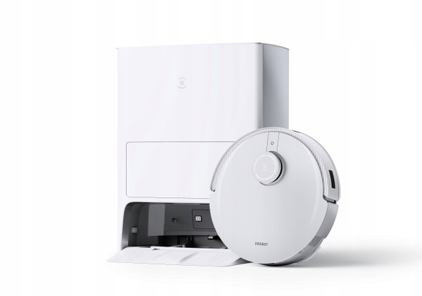 ECOVACS DEEBOT X1 OMNI - inteligentny robot odkurzający 5000 Pa Biały