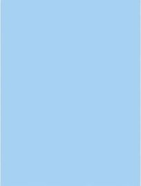 Clairefontaine - 25 arkuszy papieru plakatowego, 60 x 80 cm, 90 g, błękitny