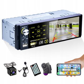 Radio samochodowe Camecho 4.1" Q3150A1UK KAMERA COFANIA 1-DIN ZESTAW