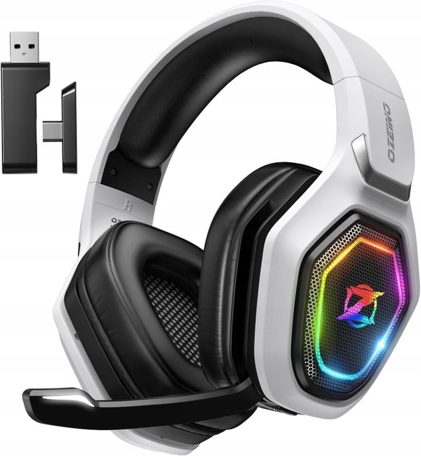 OZEINO ZESTAW SŁUCHAWKOWY GAMINGOWY PS4 PS5 PC