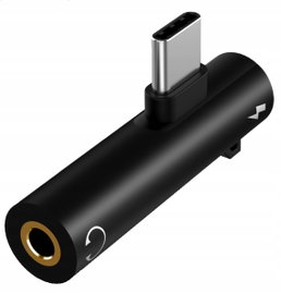 ADAPTER IPHONE ROZDZIELACZ LIGHTNING PRZEJŚCIÓWKA ŁADOWANIE USB C JACK 3.5