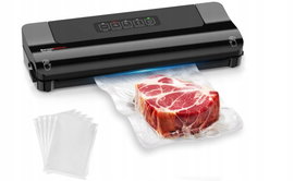 ZGRZEWARKA PRÓŻNIOWA BONSENKITCHEN VS1900 CZARNA 125W