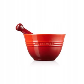 Moździerz CHERRY kamionkowy czerwony 300 ml LE CREUSET