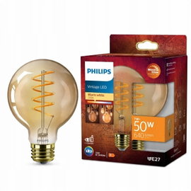 Żarówka bursztynowa 50 W G95 E27