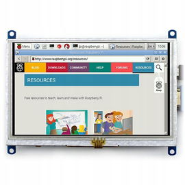 Ekran dotykowy B - rezystancyjny LCD TFT 5''