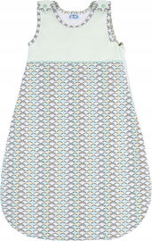 Sweety Fox Śpiwór dziecięcy 4 pory roku 110cm miętowy 18-36msc