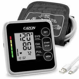 Ciśnieniomierz elektroniczny na ramię Cazon B26 22 -40 cm duży wyświetlacz
