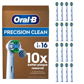 Oral-B Pro Precision Clean Końcówki do szczoteczek elektrycznych, 16 sztuk
