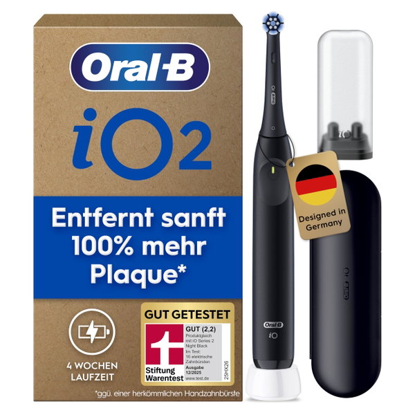 Szczoteczka Oral-B iO Series 2 Night Black technologia magnetyczna