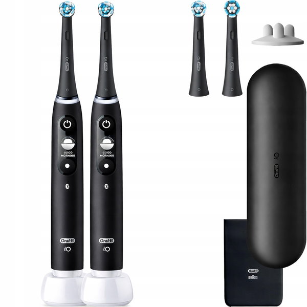 Oral-B iO Series 6 Plus Duo 2 Szczoteczki + 4 Końcówki