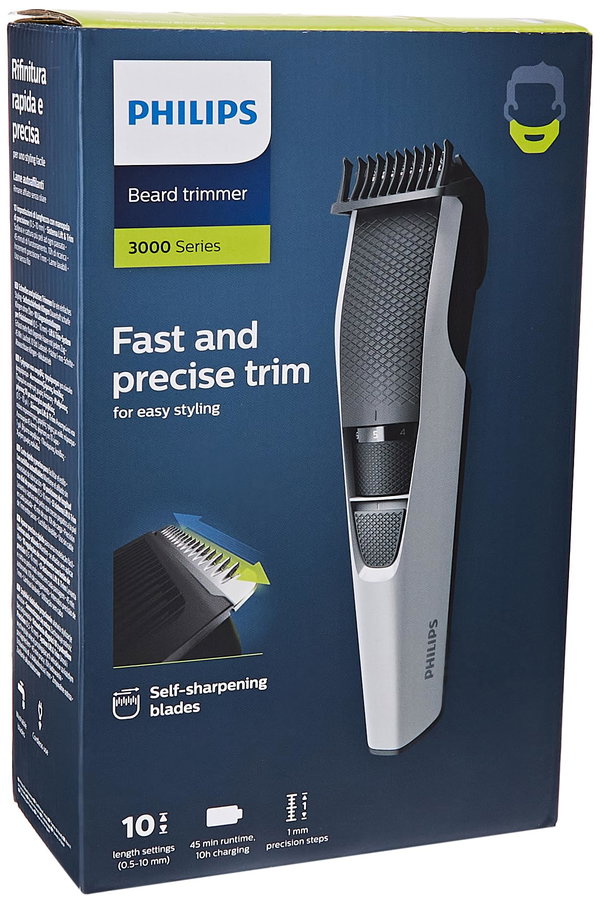 Trymer Philips BT3206/14 biały precyzyjne ustawienie długości