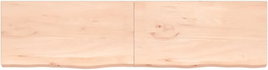 Blat łazienkowy VidaXL Lite drewno 200x50x(2-6)cm nieobrobione