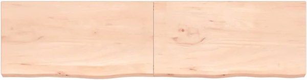 Blat łazienkowy VidaXL Lite drewno 200x50x(2-6)cm nieobrobione