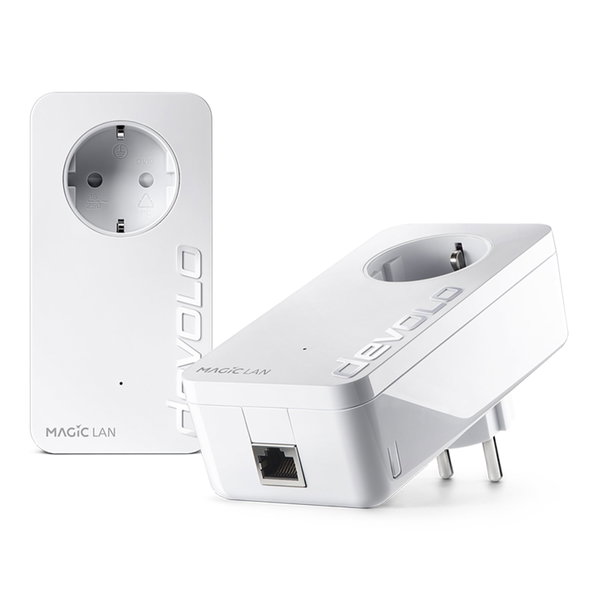 Devolo 8413 Magic 2 LAN Starter Kit, adapter LAN Powerline - do 2400 Mbit/s