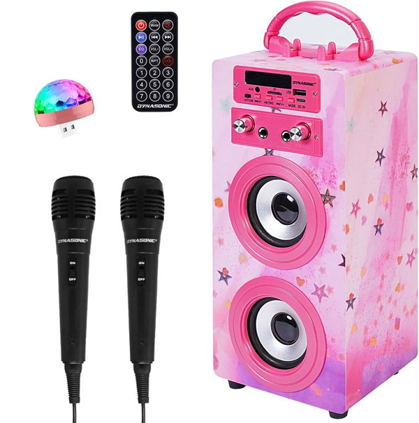 DYNASONIC KARAOKE Z 2 MIKROFONAMI