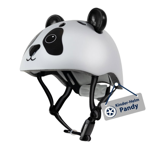 HUDORA Lekki Kask dziecięcy Pandy rozmiar XXS 44-47 cm SZARY