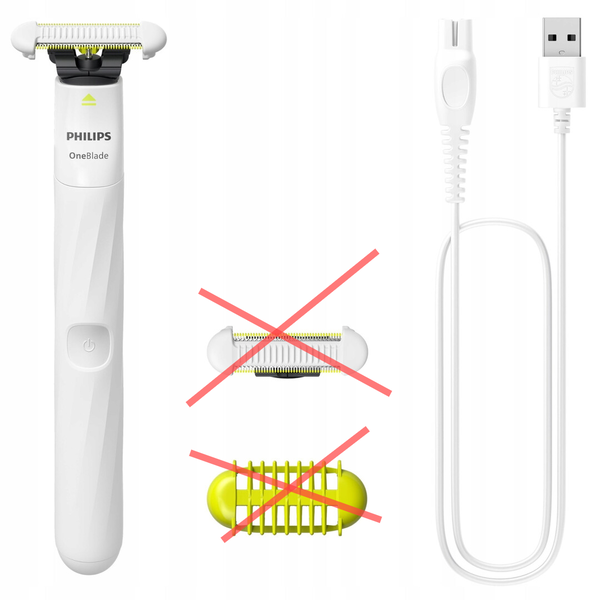 Golarka dla kobiet Philips OneBlade Intimate dwa ostrza i nasadka QP1924/30