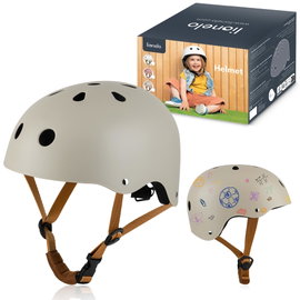 Kask rowerowy Lionelo ochronny dla dzieci model S regulowany 50-56 cm