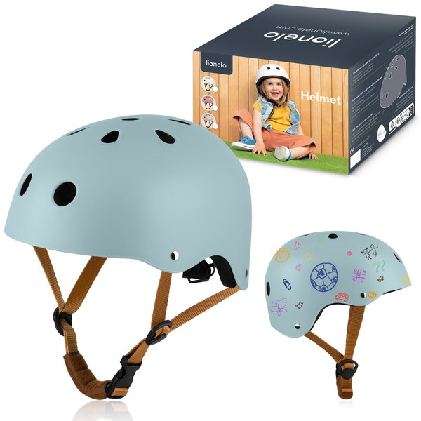 Kask dziecięcy na rower hulajnogę rozmiar S 50-56cm od 2 lat Lionelo Helmet