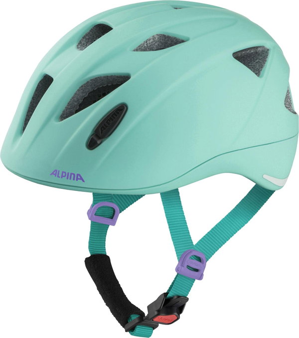 Kask rowerowy dziecięcy Alpina Ximo L.E Turquoise Matt 49-54cm