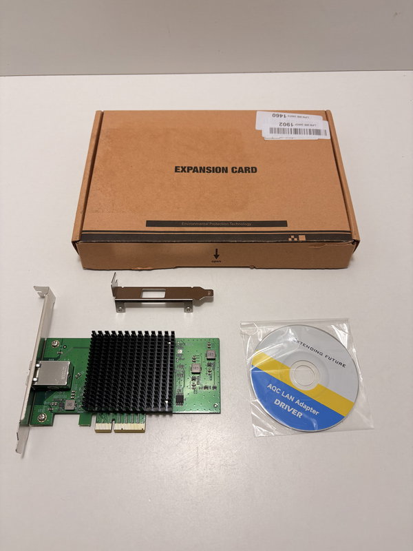 Karta sieciowa Binardat Ethernet PCIe 10GB AQUANTIA AQC107 obsługa PXE