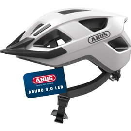 Kask rowerowy Abus Aduro 3.0 Led - sportowy kask
